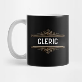 Cleric Character Class Roleplaying Addict - Tabletop RPG Vault Mug